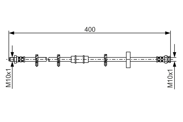 Brake Hose (Front axle)  Art. 1987476413