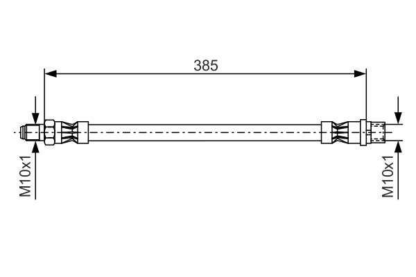 Brake Hose (Front axle)  Art. 1987476439