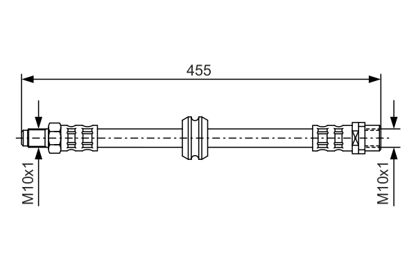 Brake Hose (Front axle)  Art. 1987476444