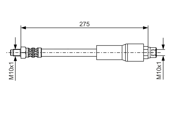 Brake Hose (Rear axle)  Art. 1987476649