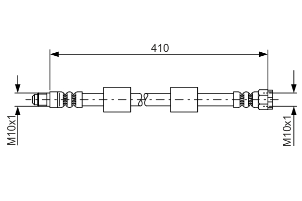 Brake Hose (Front axle)  Art. 1987476650