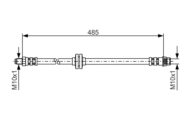 Brake Hose (Front axle)  Art. 1987476827