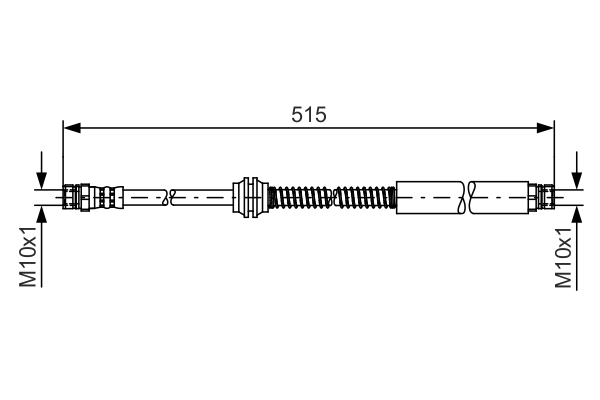 Brake Hose (Rear axle)  Art. 1987481447