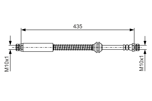 Brake Hose (Rear axle)  Art. 1987481459