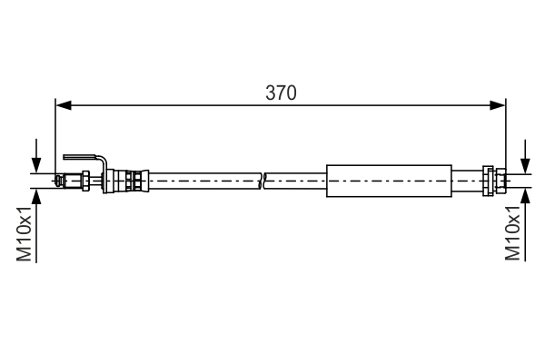 Brake Hose (Front axle)  Art. 1987481487