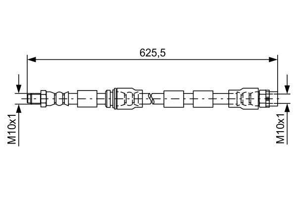 Brake Hose (Front axle)  Art. 1987481589