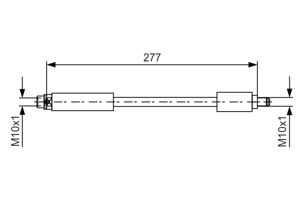 Brake Hose (Rear axle)  Art. 1987481616