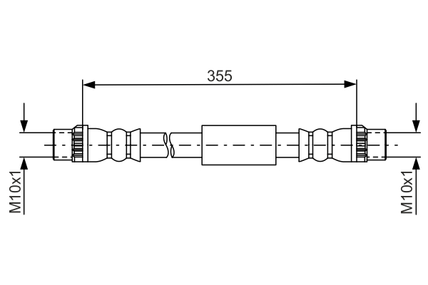 Brake Hose (Double cloth)  Art. 1987481665