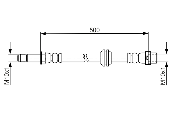 Brake Hose (Double cloth)  Art. 1987481676