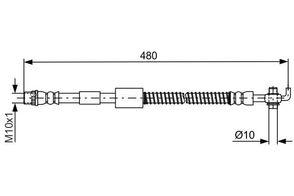 Brake Hose (463)  Art. 1987481687