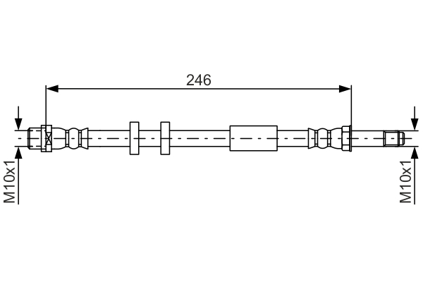 Brake Hose (241)  Art. 1987481714