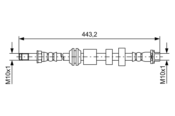 Brake Hose  Art. 1987481740