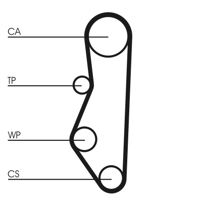 Timing Belt Kit  Art. CT527K1