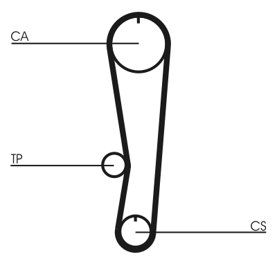 Timing Belt Kit  Art. CT568K1