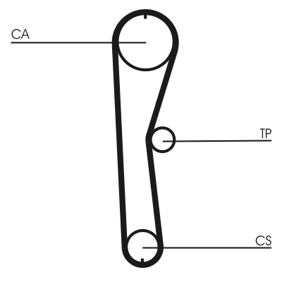 Timing Belt Kit  Art. CT824K1