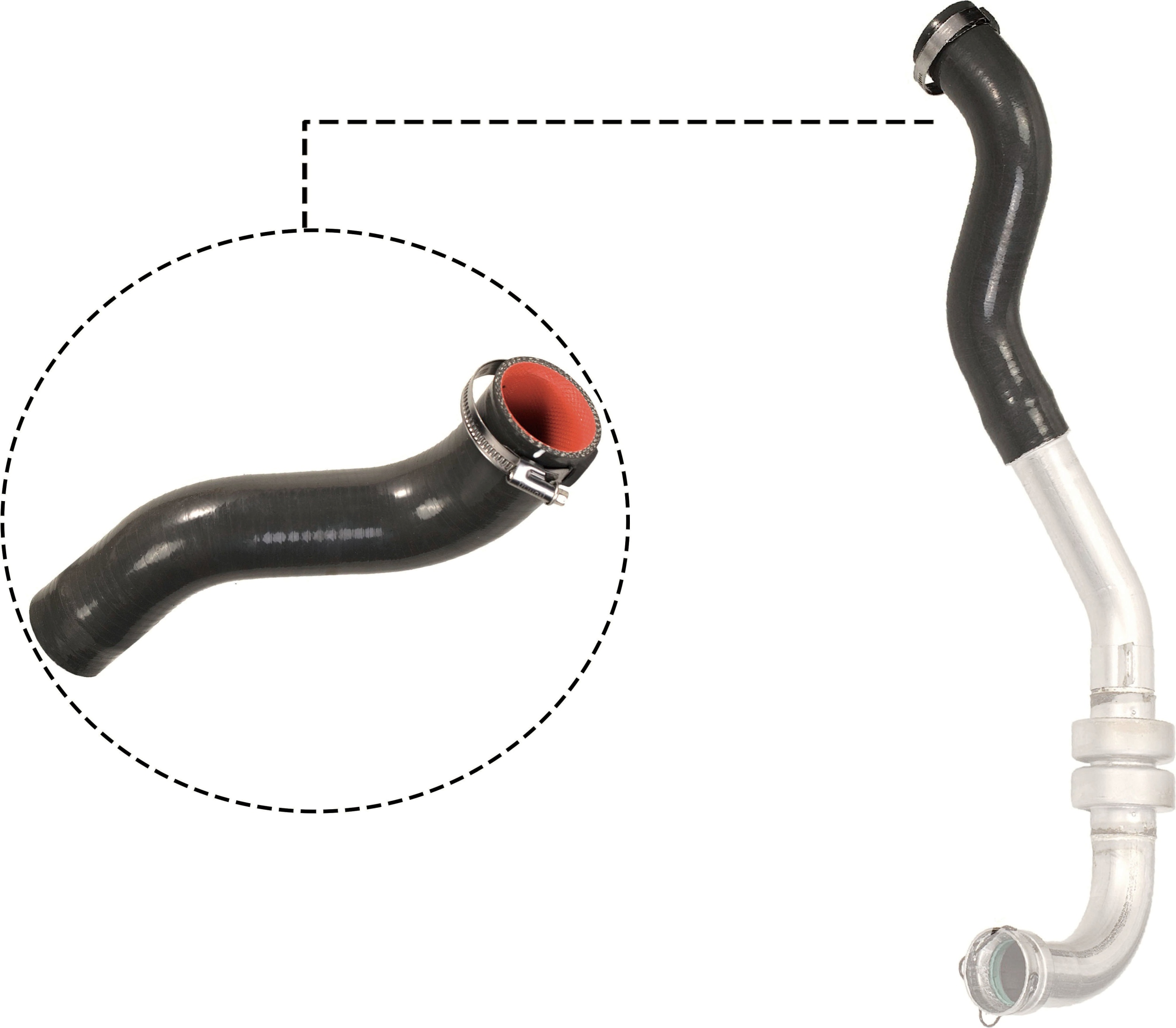 Charge Air Hose (tube intercooler)  Art. 090085