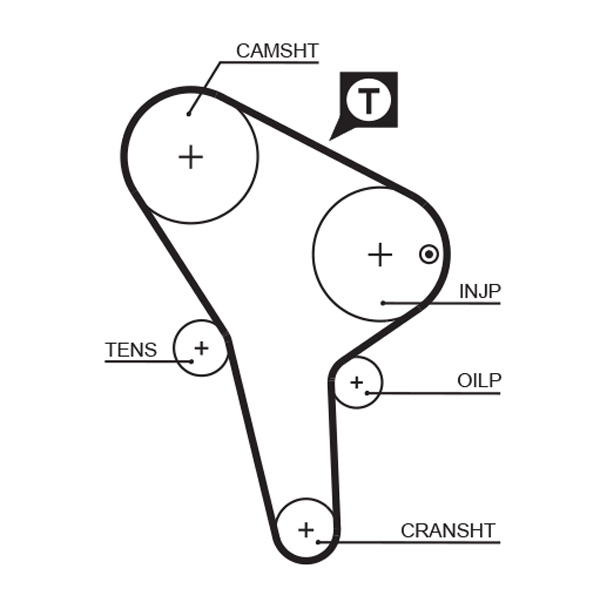 Timing Belt  Art. 5176