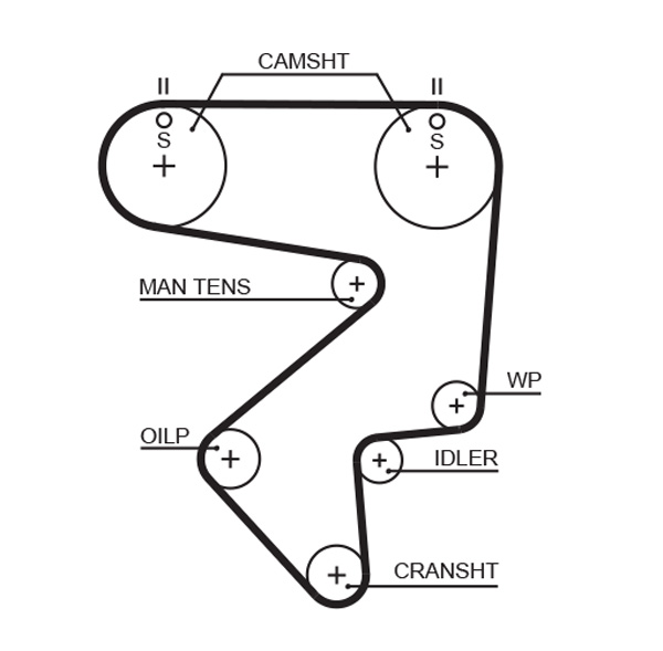 Timing Belt  Art. 5194XS