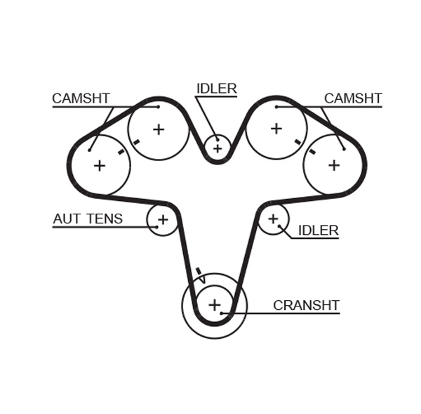 Timing Belt  Art. 5476XS