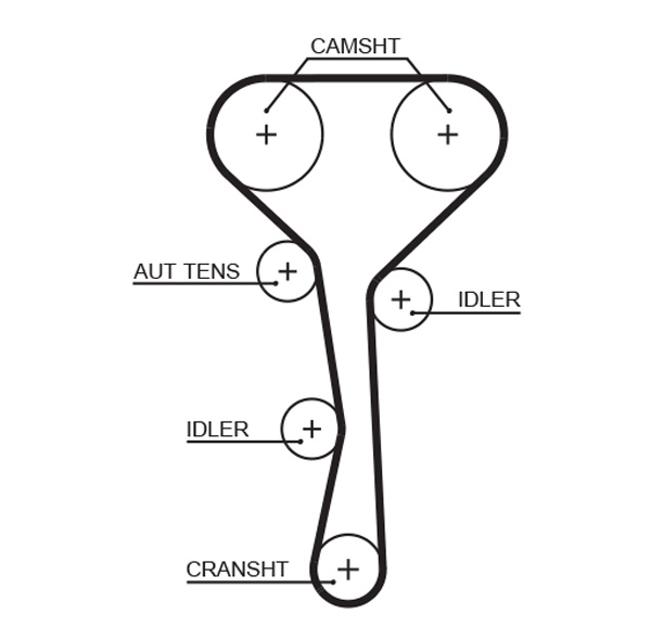 Timing Belt  Art. 5507XS