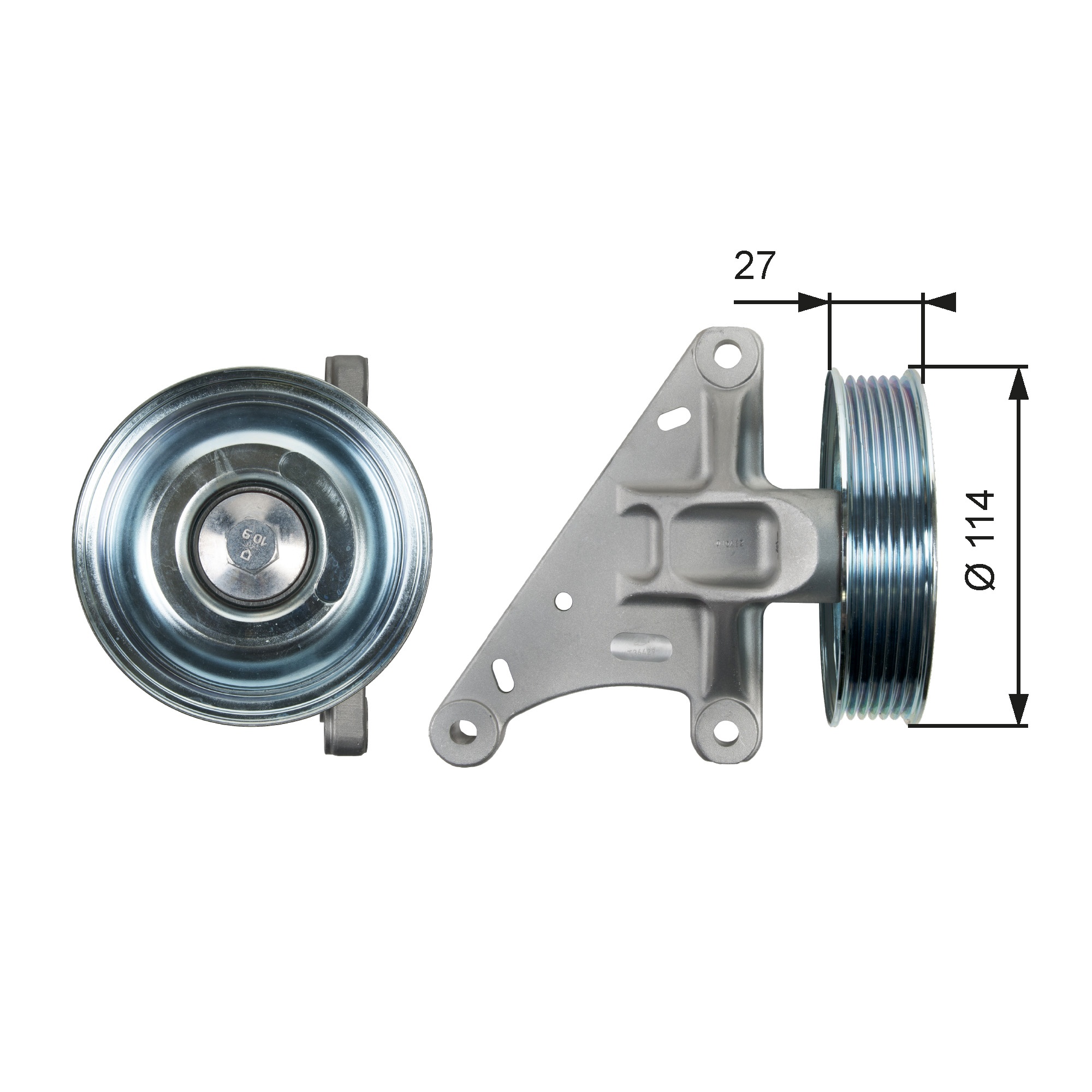 Deflection/Guide Pulley, V-ribbed belt  Art. T36429