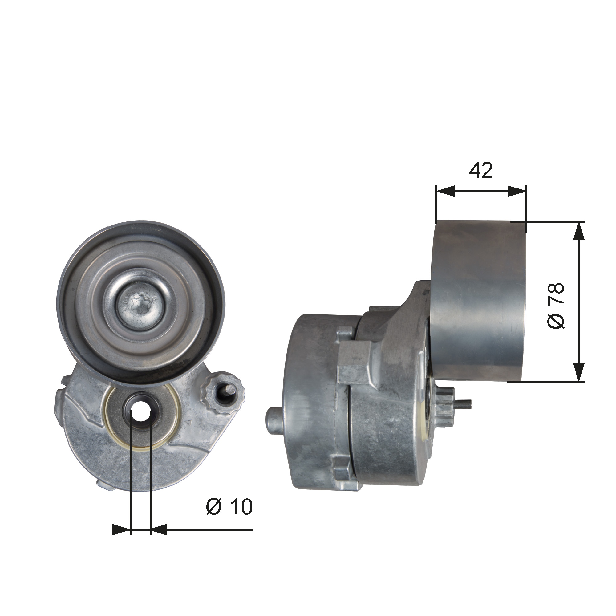 Belt Tensioner, V-ribbed belt  Art. T38560