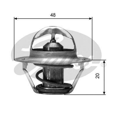 Thermostat, coolant  Art. TH00388G1