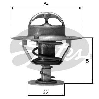 Thermostat, coolant  Art. TH04277G1