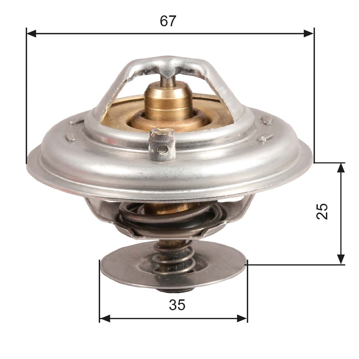 Thermostat, coolant  Art. TH14380G1