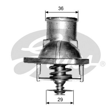 Thermostat, coolant  Art. TH15192G1