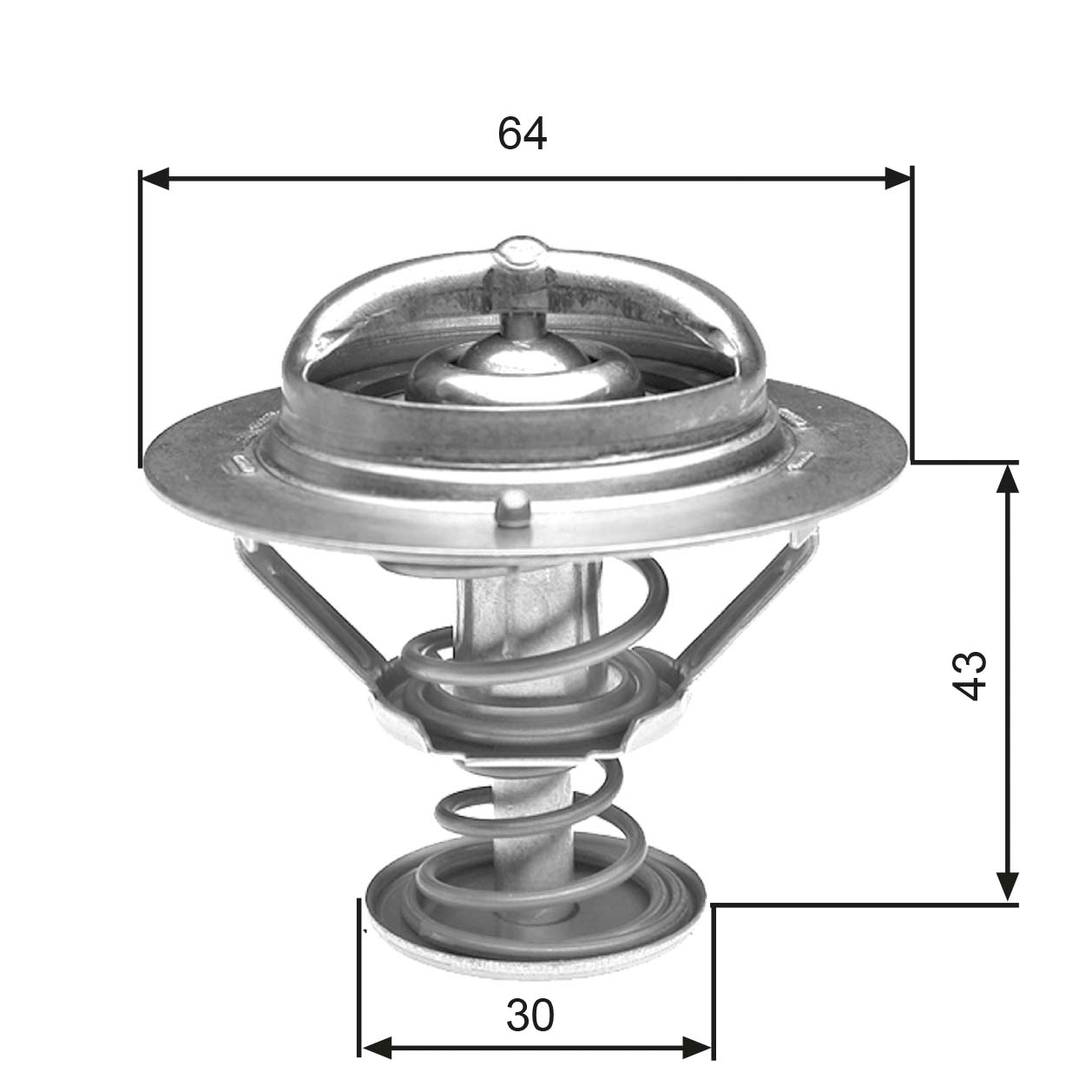 Thermostat, coolant  Art. TH27078G1