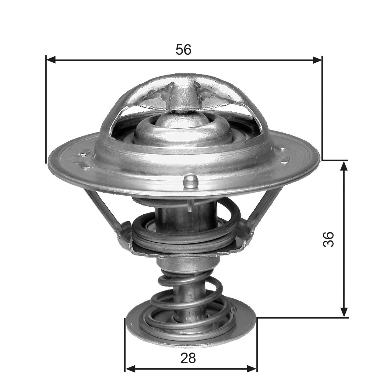 Thermostat, coolant  Art. TH31482G1