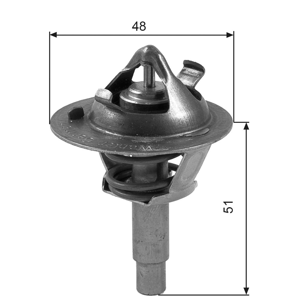 Thermostat, coolant  Art. TH38490G1