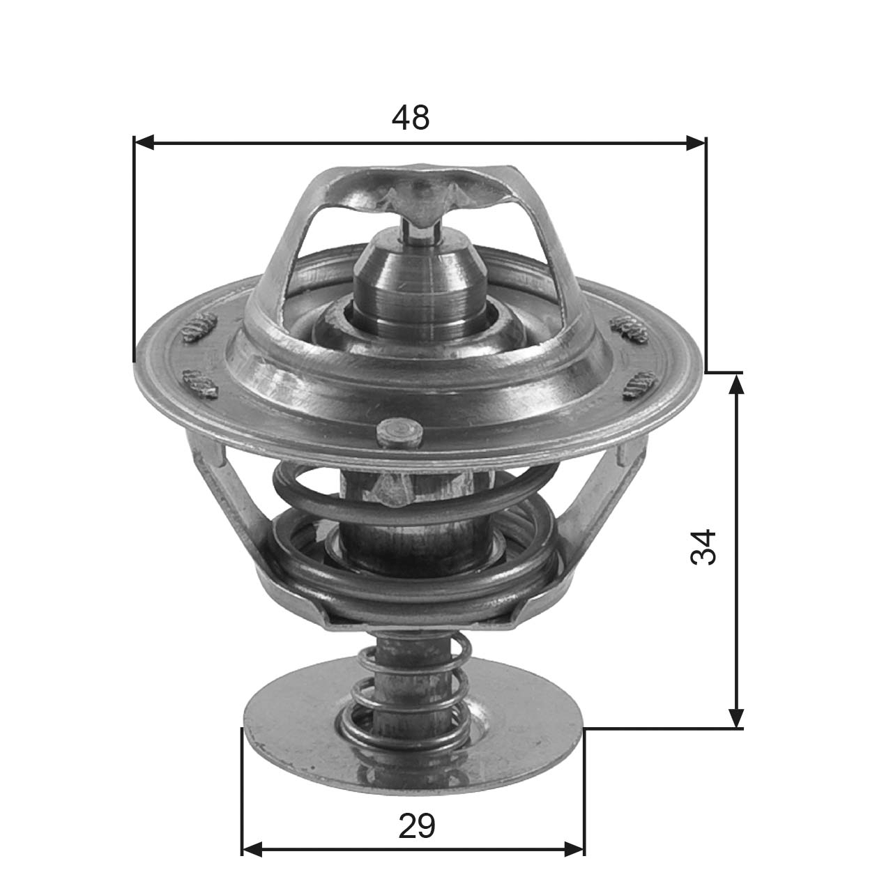 Thermostat, coolant  Art. TH39082G1