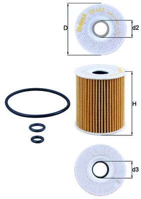 Oil Filter  Art. OX422D