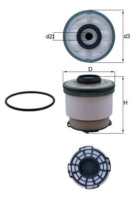 Fuel Filter  Art. KX385D