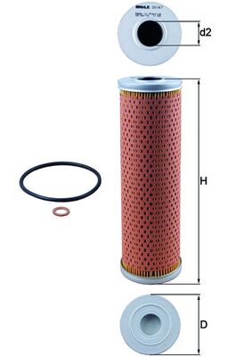 Oil Filter  Art. OX147D