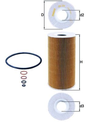 Oil Filter  Art. OX126D