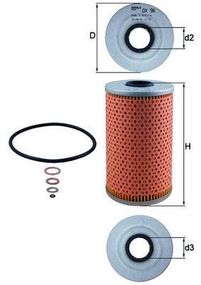 Oil Filter  Art. OX96D