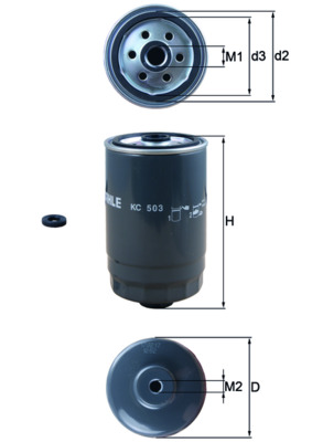 Fuel Filter  Art. KC503D