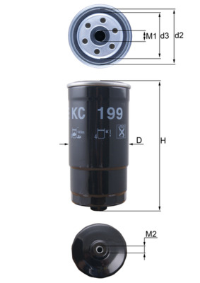 Fuel Filter  Art. KC199