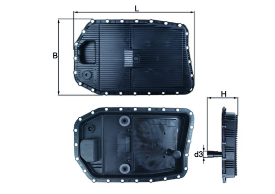 Oil Sump, automatic transmission  Art. HX154