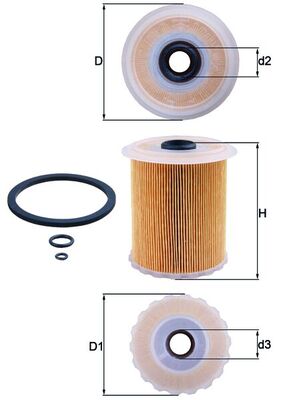 Fuel Filter  Art. KX75D