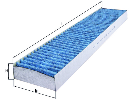 Filter, cabin air  Art. LAO242