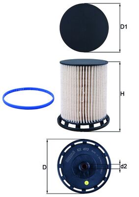 Fuel Filter  Art. KX493D