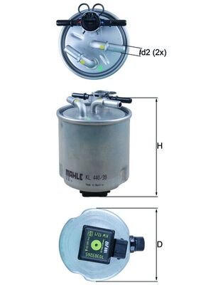 Fuel Filter  Art. KL44039