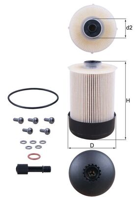 Fuel Filter  Art. KX33822D