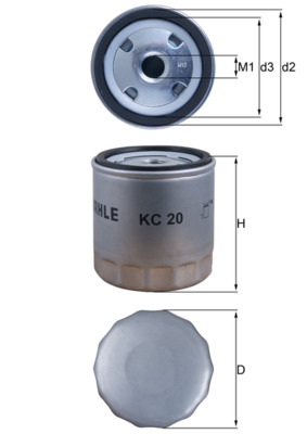 Fuel Filter  Art. KC20