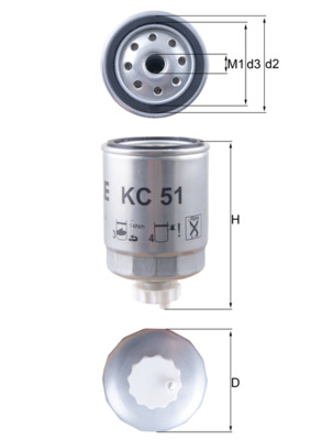 Fuel Filter  Art. KC51