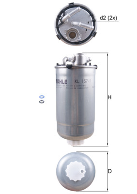 Fuel Filter  Art. KL1571D